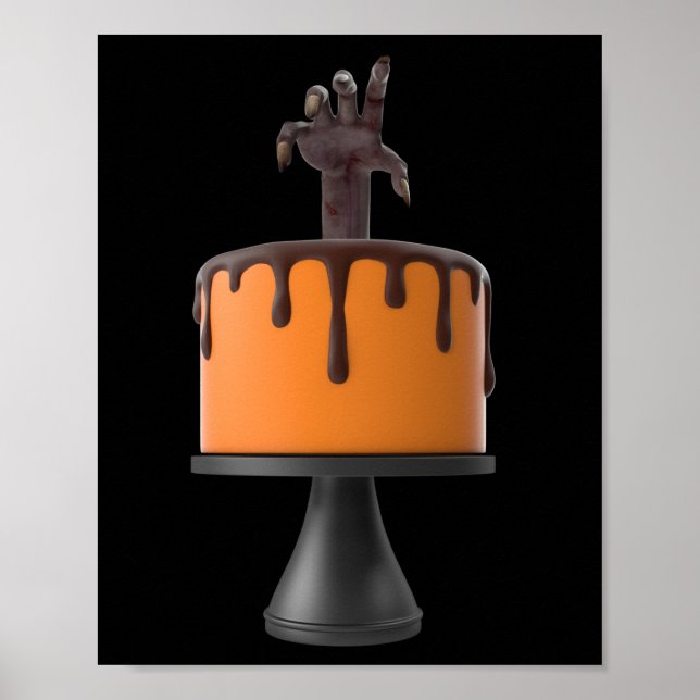 Halloween Cake Poster (Front)
