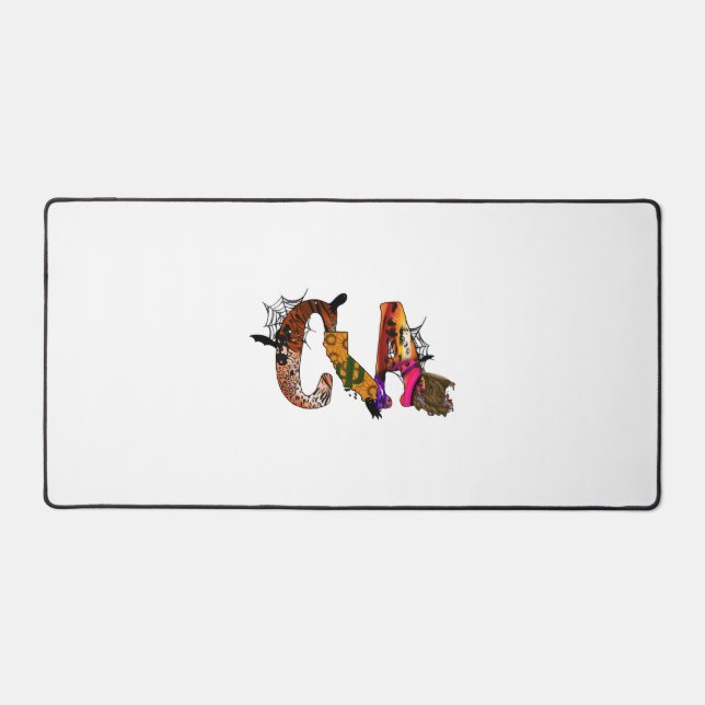 Halloween California Desk Mat (Front)