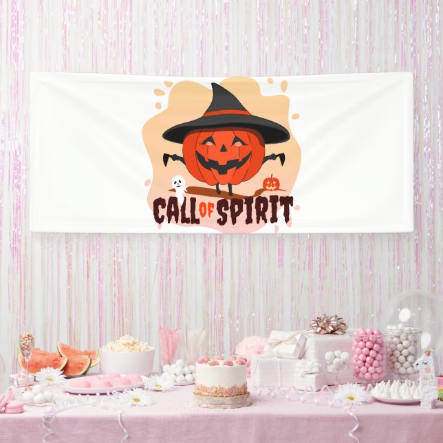 Halloween Call of Spirit Banner (Party)