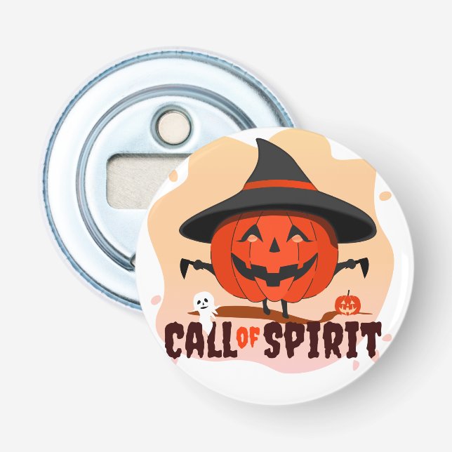 Halloween Call of Spirit Bottle Opener (Front)
