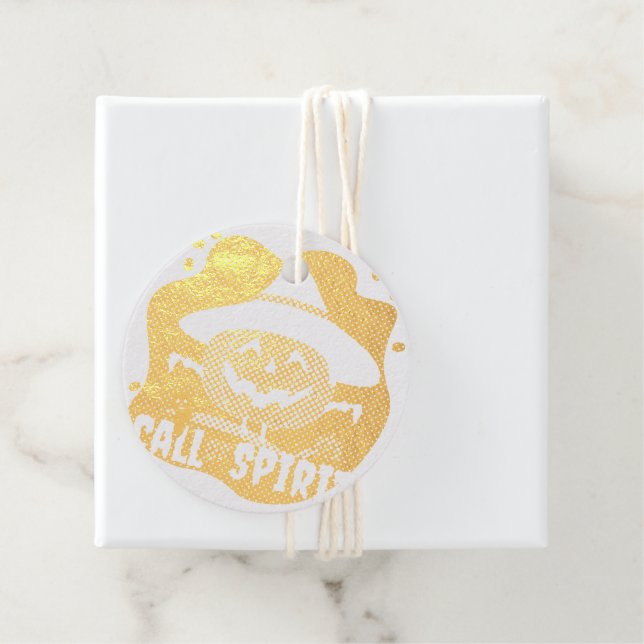 Halloween Call of Spirit Favour Tags (With Box)