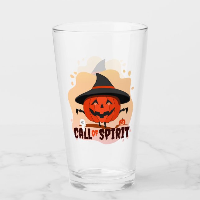 Halloween Call of Spirit Glass (Front)