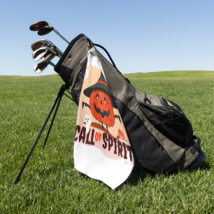 Halloween Call of Spirit Golf Towel