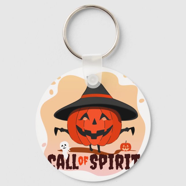 Halloween Call of Spirit Key Ring (Front)