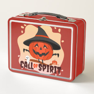 Halloween Call of Spirit Metal Lunch Box