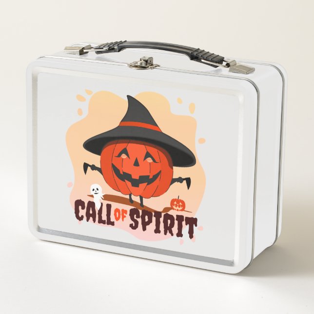 Halloween Call of Spirit Metal Lunch Box (Front)