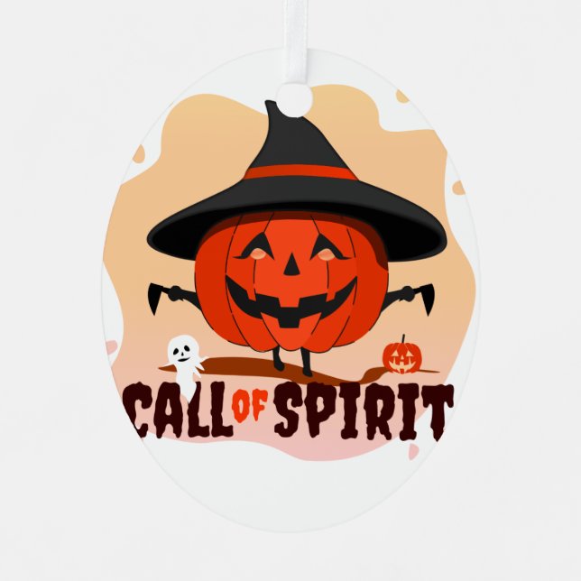 Halloween Call of Spirit Metal Tree Decoration (Front)