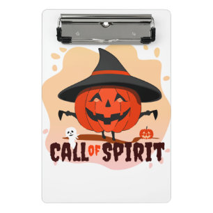 Halloween Call of Spirit Mini Clipboard
