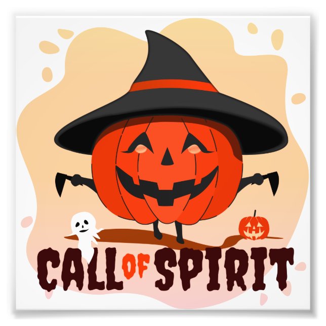 Halloween Call of Spirit Photo Print (Front)