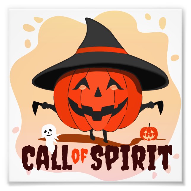 Halloween Call of Spirit Photo Print (Front)