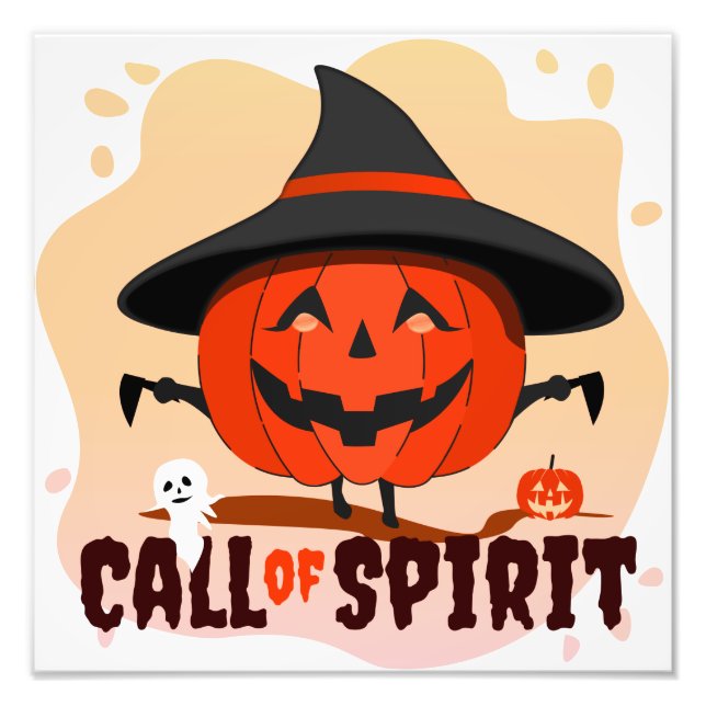 Halloween Call of Spirit Photo Print (Front)