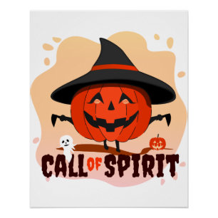 Halloween Call of Spirit Poster