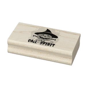 Halloween Call of Spirit Rubber Stamp