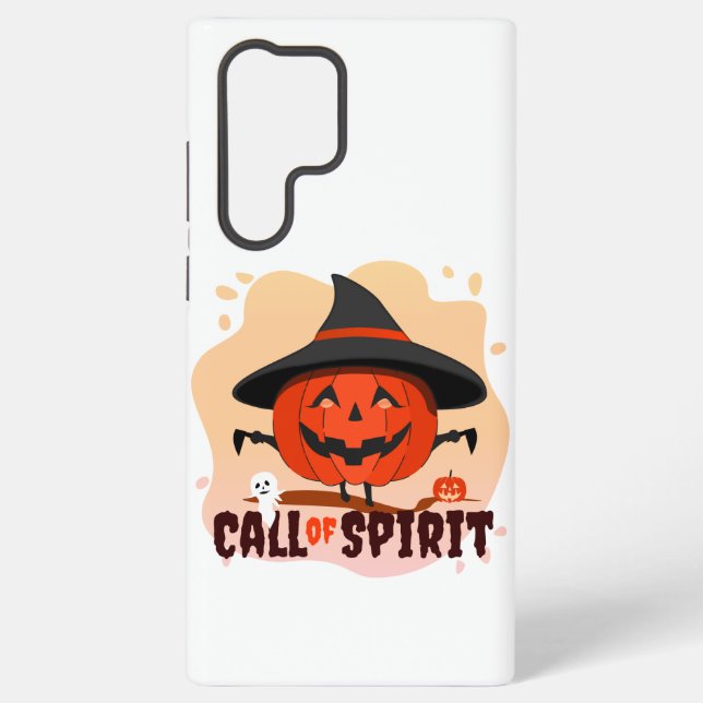 Halloween Call of Spirit Samsung Galaxy S22 Ultra Case (Back)