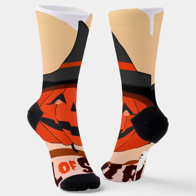 Halloween Call of Spirit Socks (Angled)