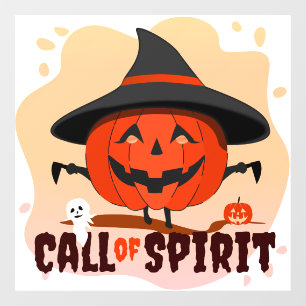 Halloween Call of Spirit Window Cling