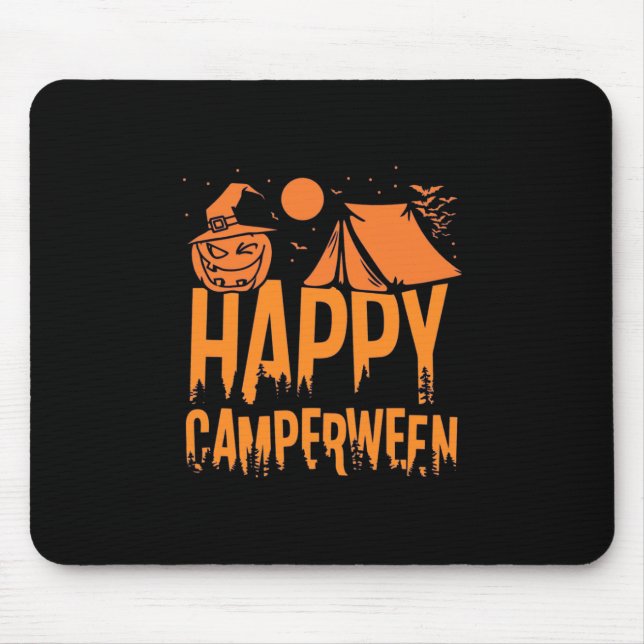 Halloween Camper Nature Mouse Mat (Front)