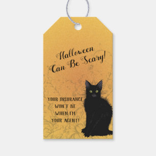 Halloween Can Be Scary Insurance Pop By Gift Tags