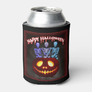 Halloween Can Cooler/Skeletons Cooler