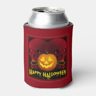Halloween Can Cooler/Skulls Cooler