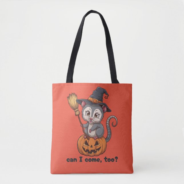 Halloween Can I Come, Too Tote Bag (Front)