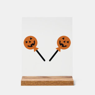 Halloween Candies Acrylic Sign