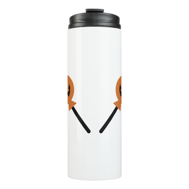 Halloween Candies Thermal Tumbler (Front)