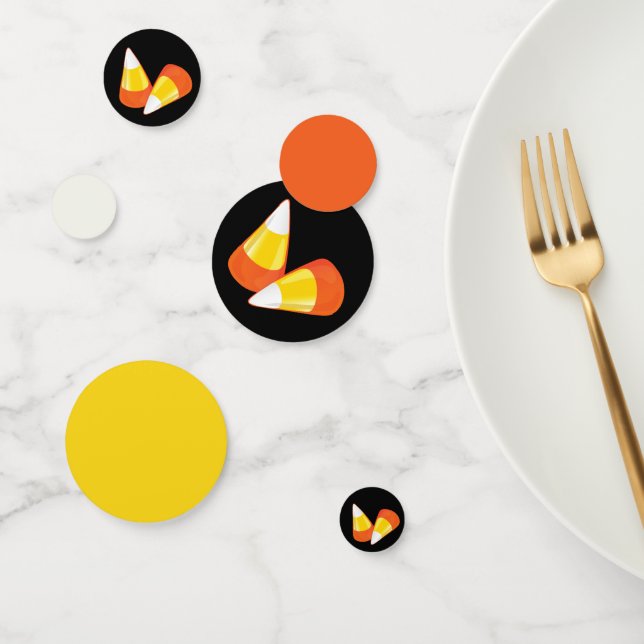 Halloween Candy Corn Confetti (Group)