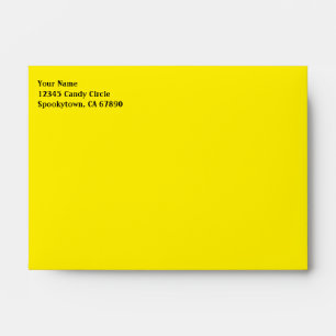 Halloween Candy Corn Custom A6 Envelope