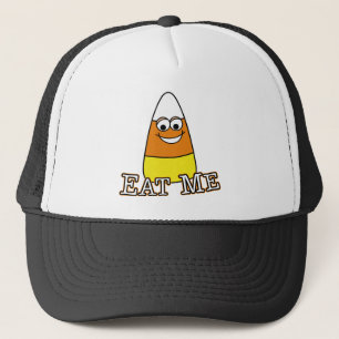 Halloween Candy Corn - Eat Me Trucker Hat