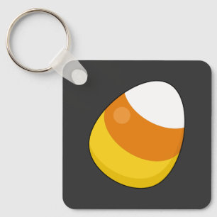 Halloween Candy Corn Key Ring