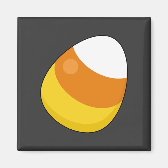 Halloween Candy Corn Magnet (Front)