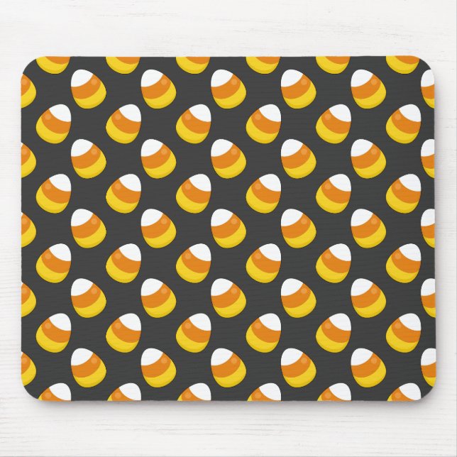 Halloween Candy Corn Mouse Mat (Front)