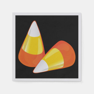 Halloween Candy Corn Napkin