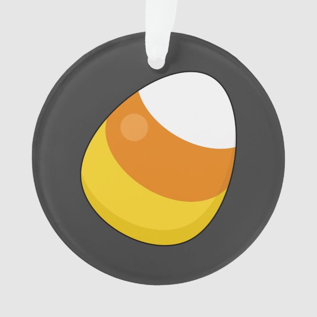 Halloween Candy Corn Ornament (Front)
