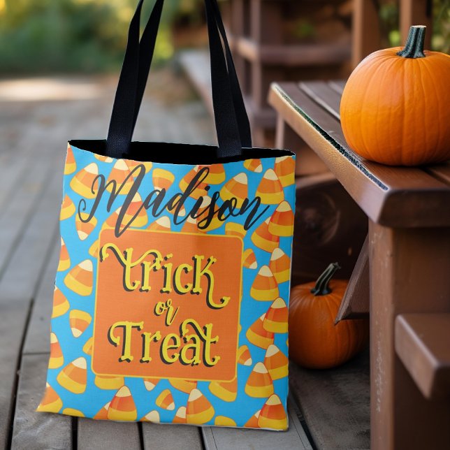 Halloween Candy Corn Personalised Bag (Creator Uploaded)