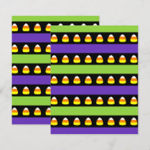 Halloween Candy Corn Sweet Scrapbook Paper