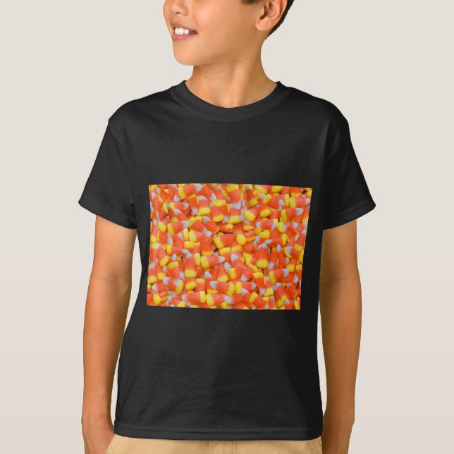 halloween candy corn T-Shirt (Front)