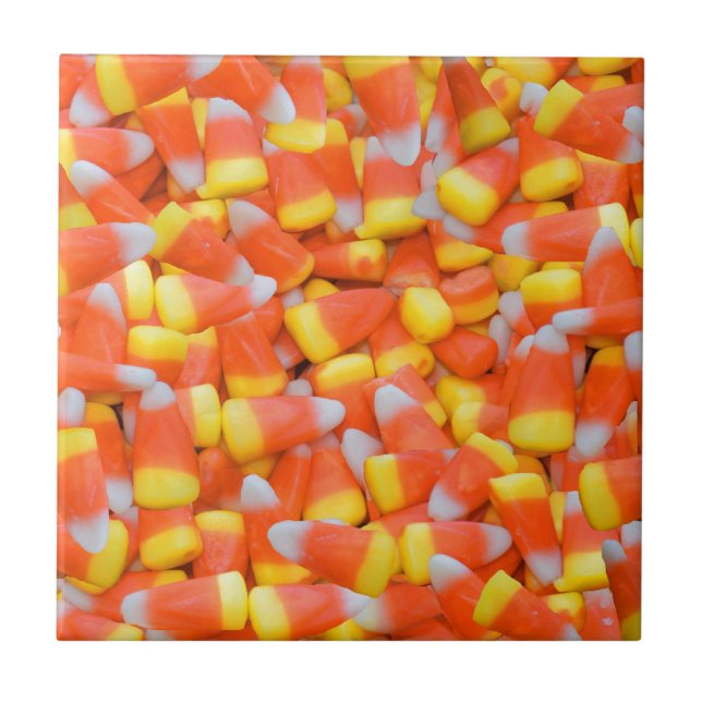 halloween candy corn tile (Front)