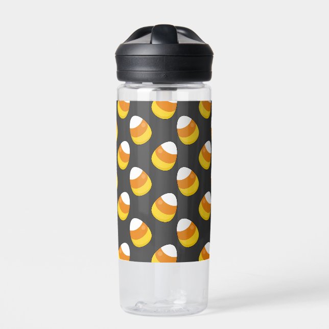 Halloween Candy Corn Water Bottle (Front)