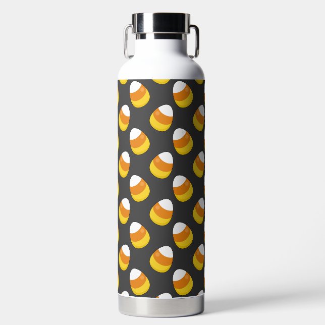Halloween Candy Corn Water Bottle (Front)
