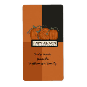 Halloween Candy Custom Gift Bag