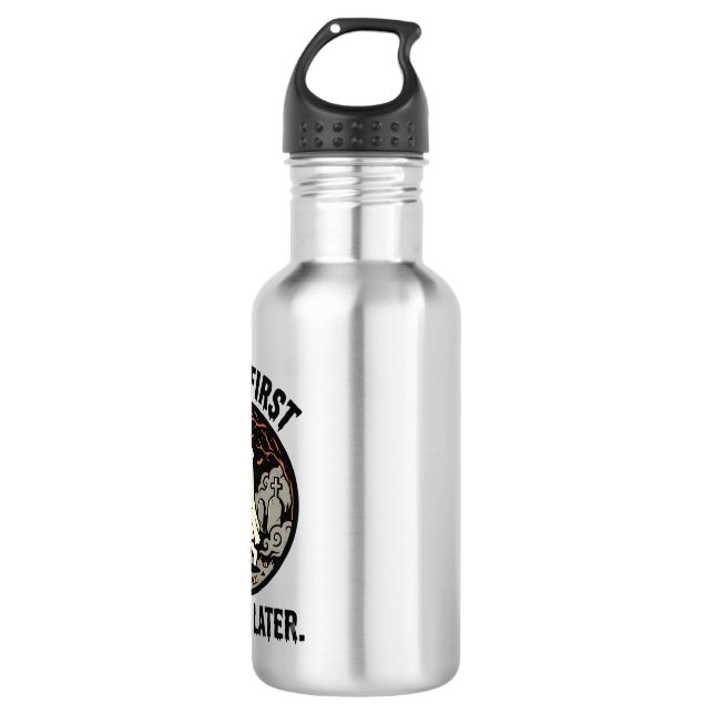 Halloween Candy Frights Night 532 Ml Water Bottle (Front)