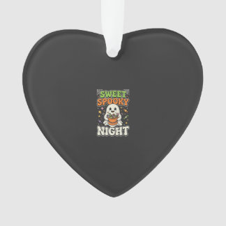 Halloween Candy Haunt Night Ornament