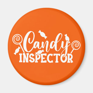 Halloween Candy Inspector Magnet