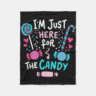 Halloween Candy Lollipop Cute Gift  Fleece Blanket