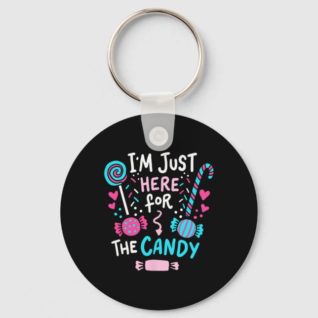 Halloween Candy Lollipop Cute Gift  Key Ring (Front)