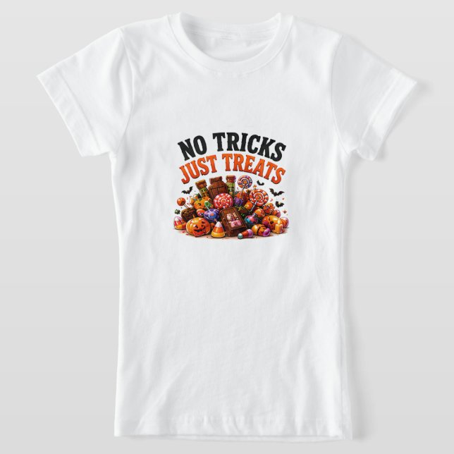 🍬 Halloween Candy Lover Funny Saying 👻 T-Shirt (Laydown)