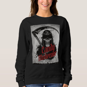 Halloween Candy Moderator Costume of Death Premium Sweatshirt