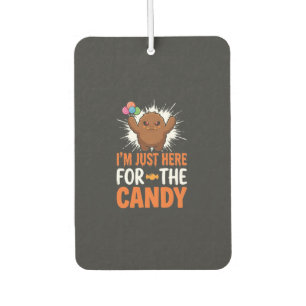 Halloween Candy Monster Quote Design Car Air Freshener
